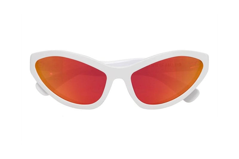 House of Holland Spring/Summer 2018 Eyewear Collection Tell Ah Mirrored White