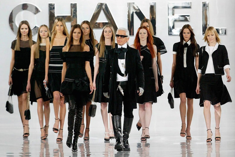 Karl Lagerfeld Chanel Paris Fashion Week 2005