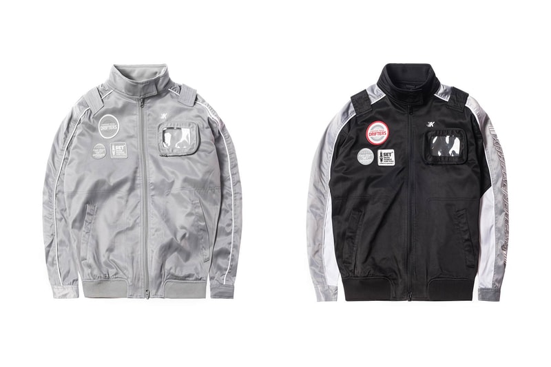 KITH Racing Women Jacket Gray Black