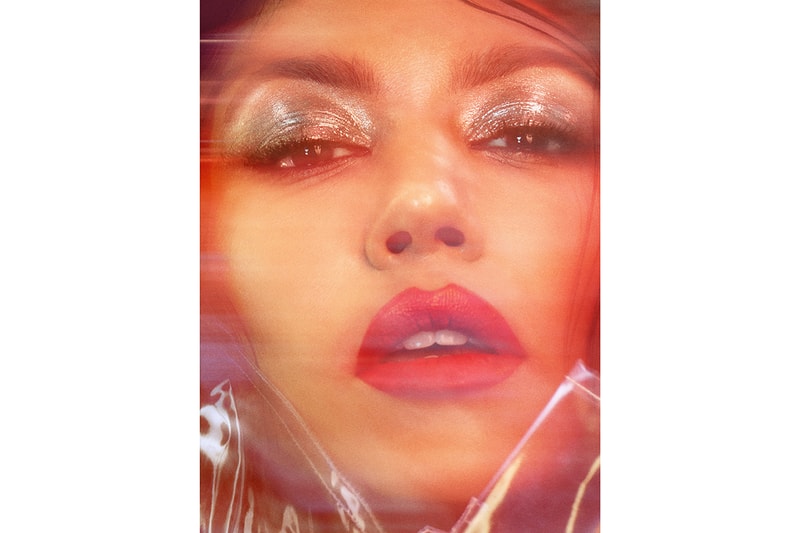 Kourtney Kardashian V Magazine Interview Editorial Kylie Cosmetics Jenner Makeup Lipsticks Eyeshadow Palettes Launch Date Price Release