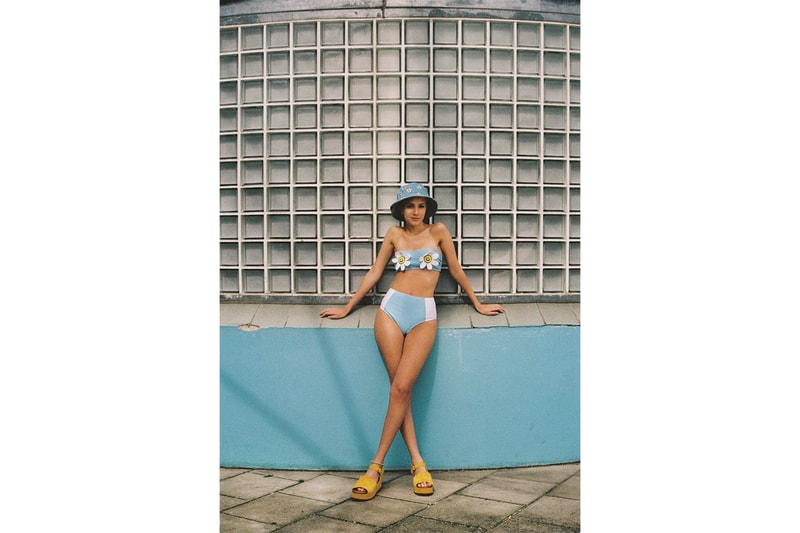 Lazy Oaf Swimwear Collection Summer 2018 Bikinis Swimsuit one-piece two-piece Denim Pink Camo Heart Print