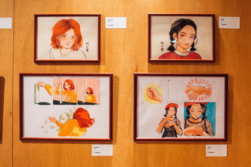 Little Thunder Comic Artist Hong Kong Me Art Book Exhibition Girls Interview