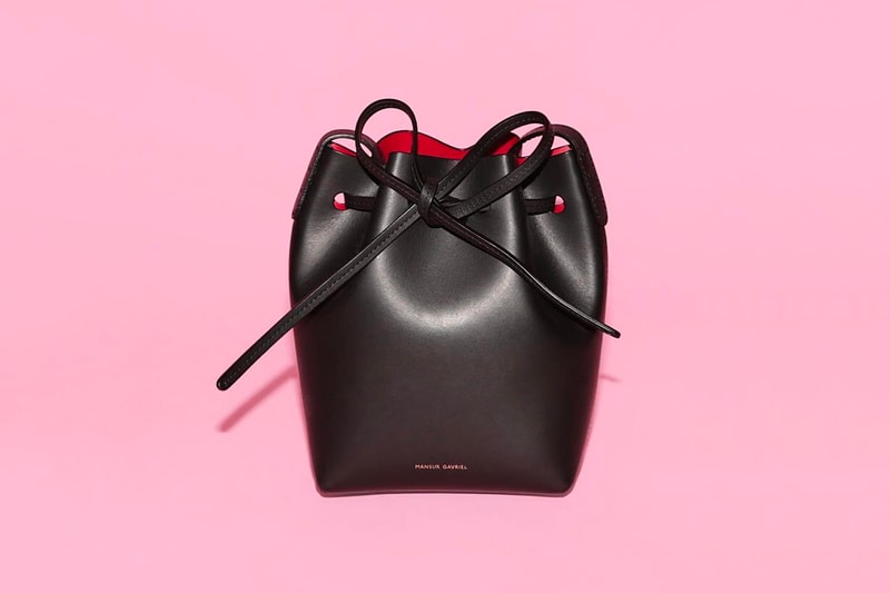 Mansur Gavriel Announces Sample Sale April 19-22 Bags Bucket Handbag Ready-to-Wear and Shoes New York City Store Address Hours Online Discount International Shipping Shoes Footwear Accessories