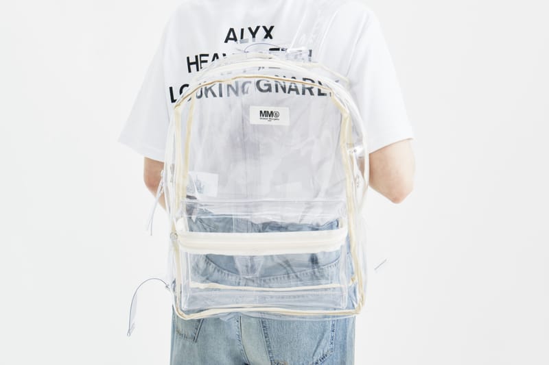 You'll Want to Get Your Hands on MM6 Maison Margiela's PVC Backpack