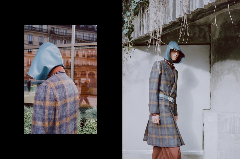 Necessity Sense Fall/Winter 2018 Collection Sneak Peek Blazer Hoodie Plaid Green