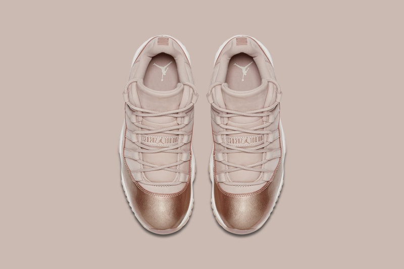 nike air jordan 11 low metallic red bronze