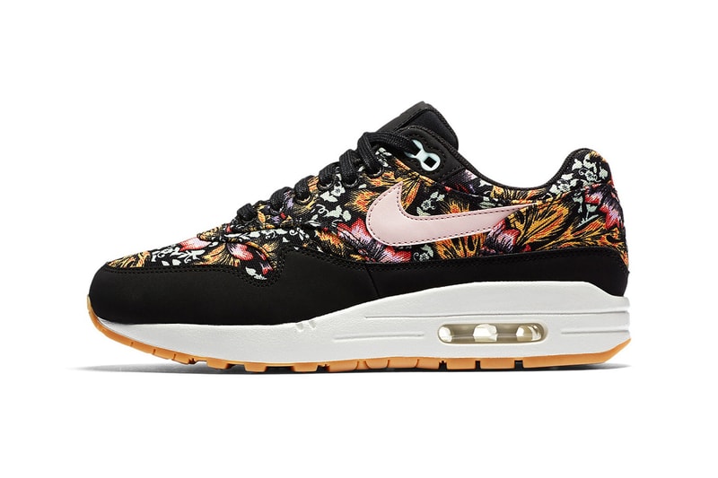 Nike Air Max 1 Floral Print Womens Price Release Date Black