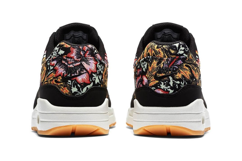 Nike Air Max 1 Floral Print Womens Price Release Date Black