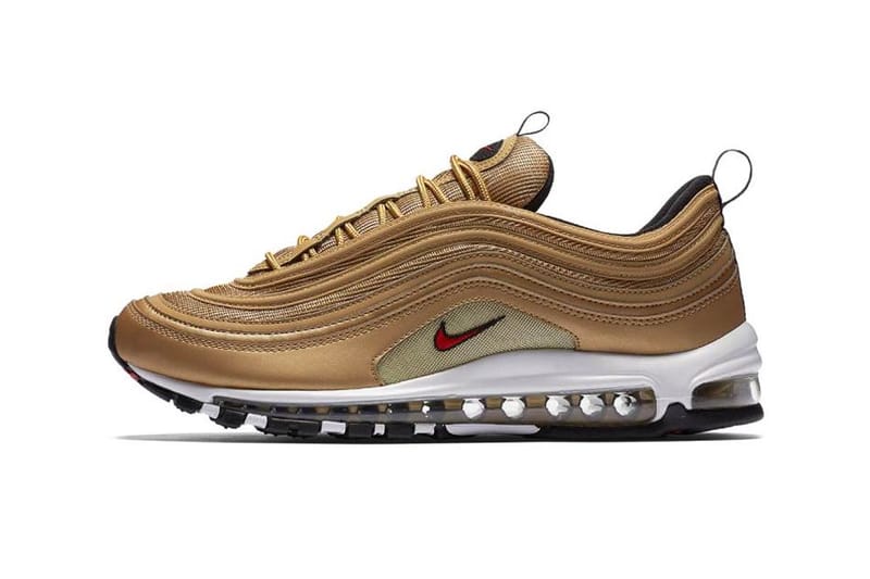 Nike's Air Max 97 "Metallic Gold" Will Restock Next Month