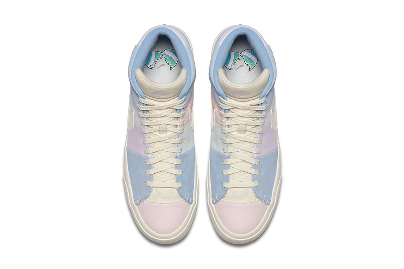 Nike Blazer QS Pastel "Easter" Colorway Pink Yellow Blue