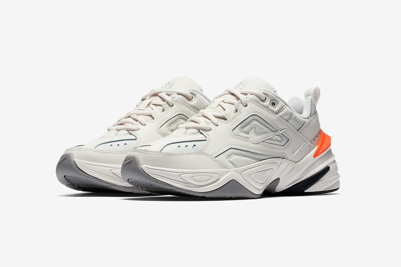 nike m2k tekno phantom dad shoe side profile angle view