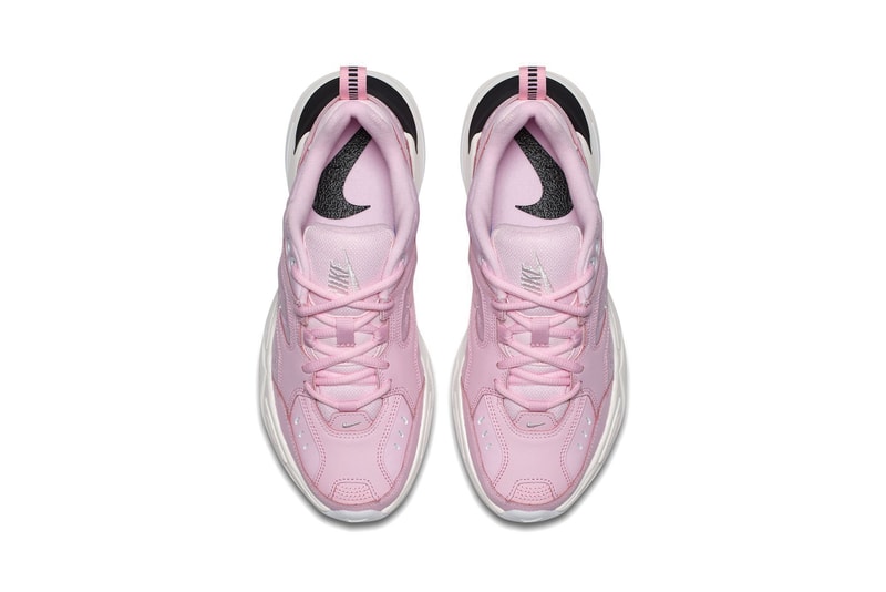 Nike's M2K Tekno Chunky Sneaker Arrives in Pink Spring Colorway Dad Shoe Footwear Trainer