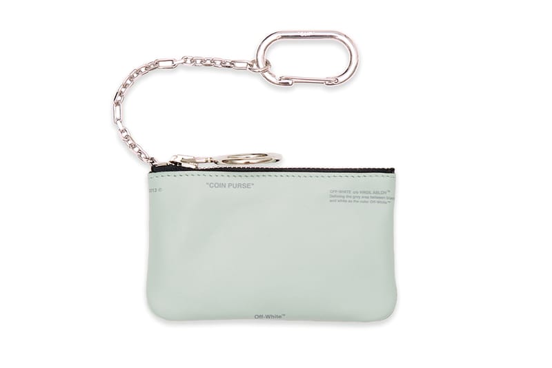 Stash Your Cash in Off-White™'s Tiny Mint Green Coin Purse