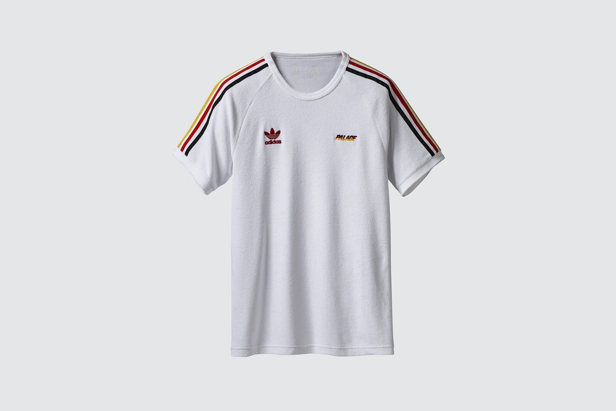 Palace x adidas Originals Summer 2018 Collection Terry Cloth Shirt White
