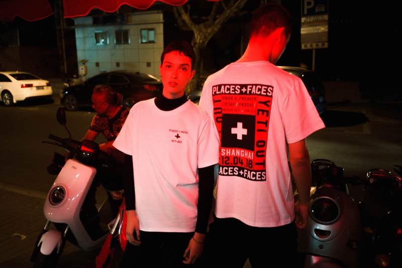YETI OUT Places Faces Shanghai Sessions T-Shirt Lookbook