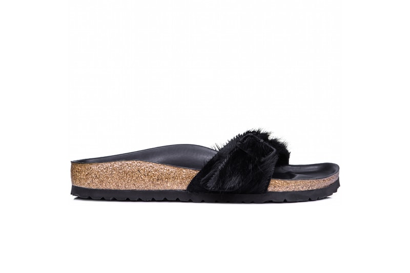 Rick Owens x Birkenstock Collaboration Pre-Order Collection Sandals Grey Pony Hair