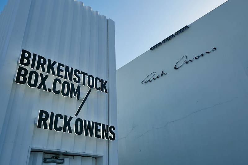 Rick Owens Birkenstock Sandals Pony Hair Collaboration Los Angeles Pop Up Interview Comfort Michele Lamy Yimmy Yayo Sarah Andelman colette Family Son Recap Event Opening