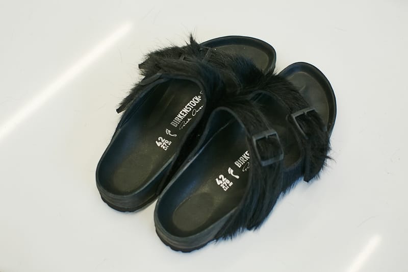 Rick Owens Birkenstock Sandals Pony Hair Collaboration Los Angeles Pop Up Interview Comfort Michele Lamy Yimmy Yayo Sarah Andelman colette Family Son Recap Event Opening