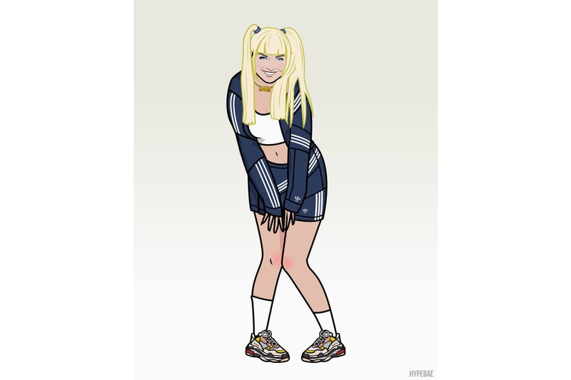 Spice Girls Streetwear Illustrations Nike adidas Originals Balenciaga Fila Gucci Louis Vuitton Victoria Beckham Mel C Mel B Geri Halliwell Emma Bunton