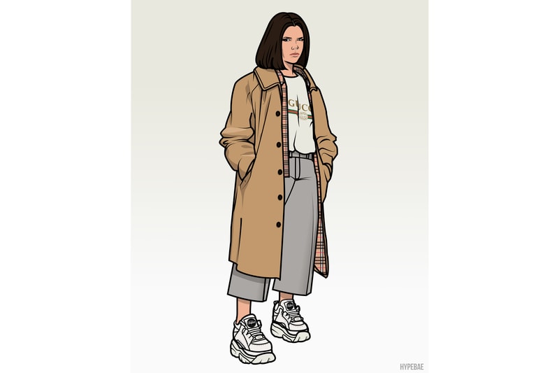 Spice Girls Streetwear Illustrations Nike adidas Originals Balenciaga Fila Gucci Louis Vuitton Victoria Beckham Mel C Mel B Geri Halliwell Emma Bunton