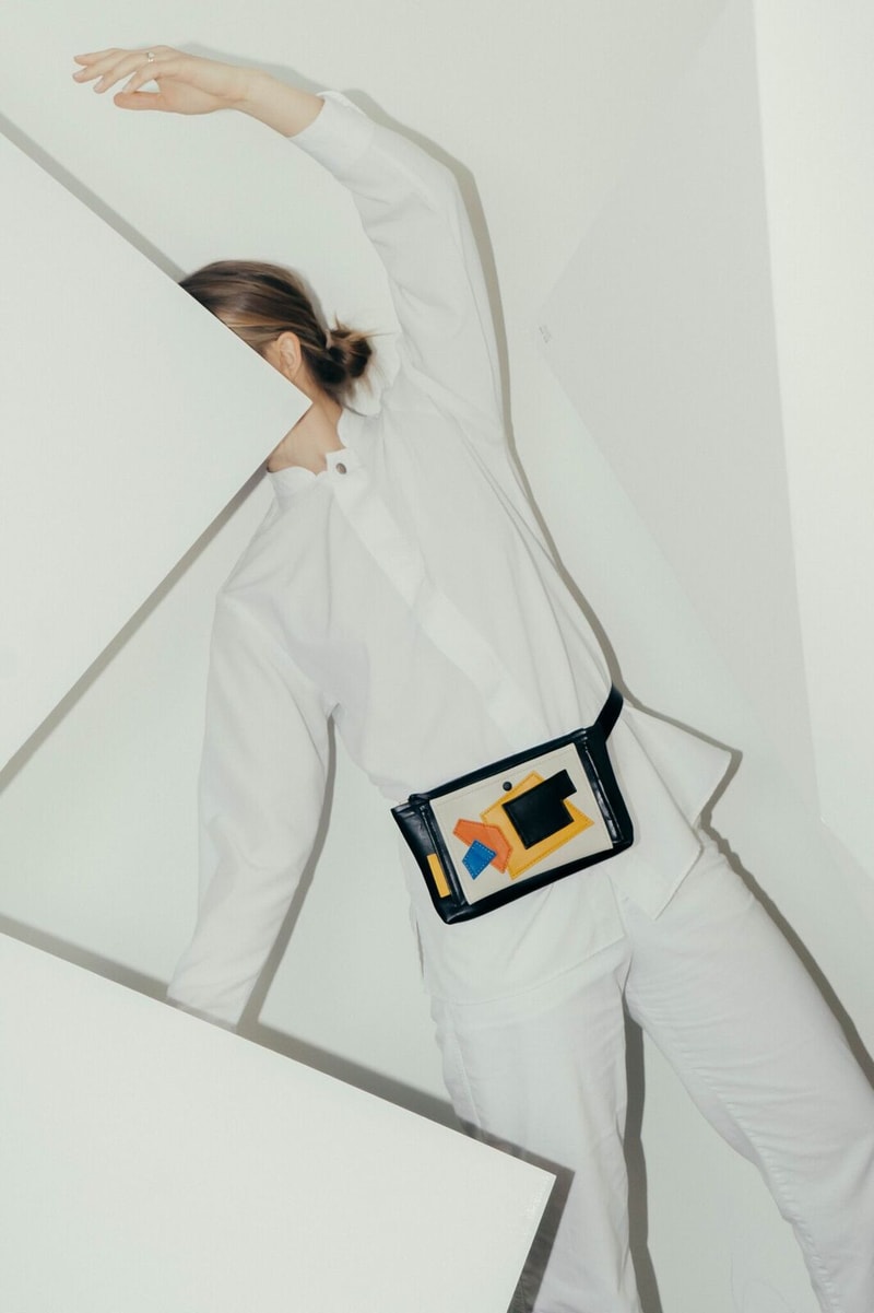 Motif No.3 "Staccato" "Jazz" Bag Collection Electric Colors Geometric Shape