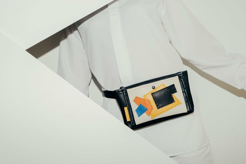 Motif No.3 "Staccato" "Jazz" Bag Collection Electric Colors Geometric Shape