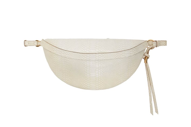 Stella McCartney Snake Alter Bum Bag White Fanny Pack