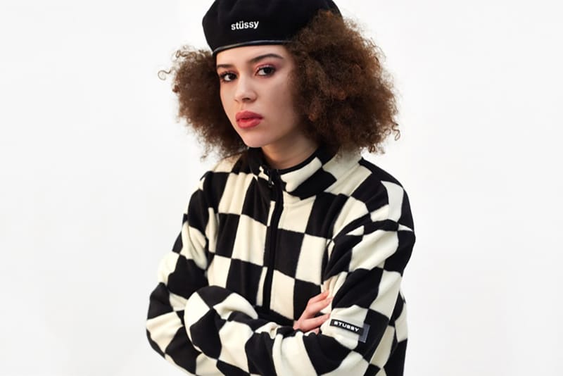 You'll Win the Street Style Game in This Checkerboard Stussy Fleece