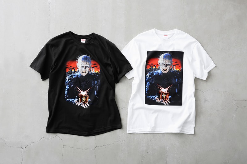 Supreme x Hellraiser Collection Release Date Info Where to Buy Hoodies Sweater T-shirt Skateboard Skate Deck Beanie Jacket Pinhead