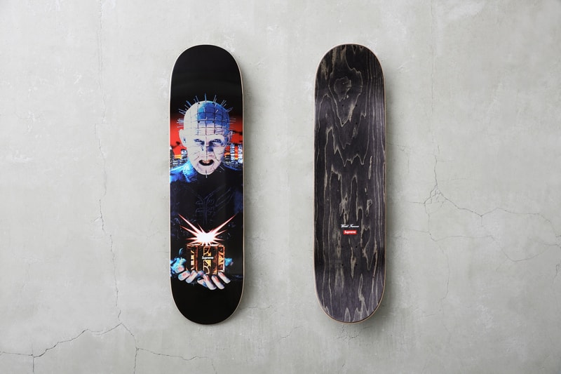 Supreme x Hellraiser Collection Release Date Info Where to Buy Hoodies Sweater T-shirt Skateboard Skate Deck Beanie Jacket Pinhead