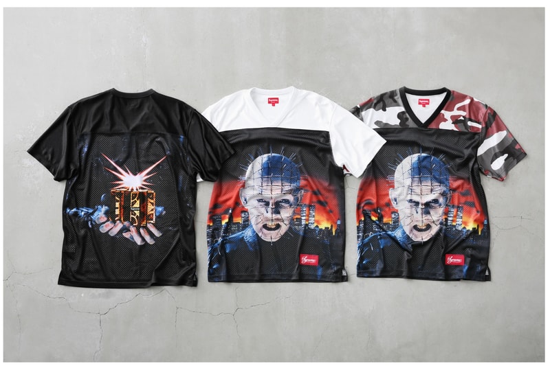 Supreme x Hellraiser Collection Release Date Info Where to Buy Hoodies Sweater T-shirt Skateboard Skate Deck Beanie Jacket Pinhead