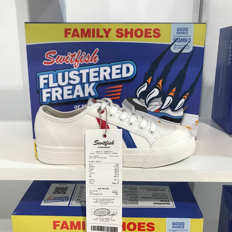 Switfish Candy & Cereal Foootwear Collection Oreo Kit Kat Snickers Corn Flakes