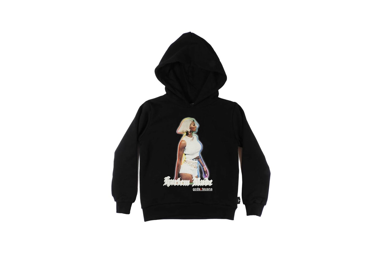 Teyana Taylor GCDS Harlem Made Hoodie T-Shirt Short Underwear Sock Hat