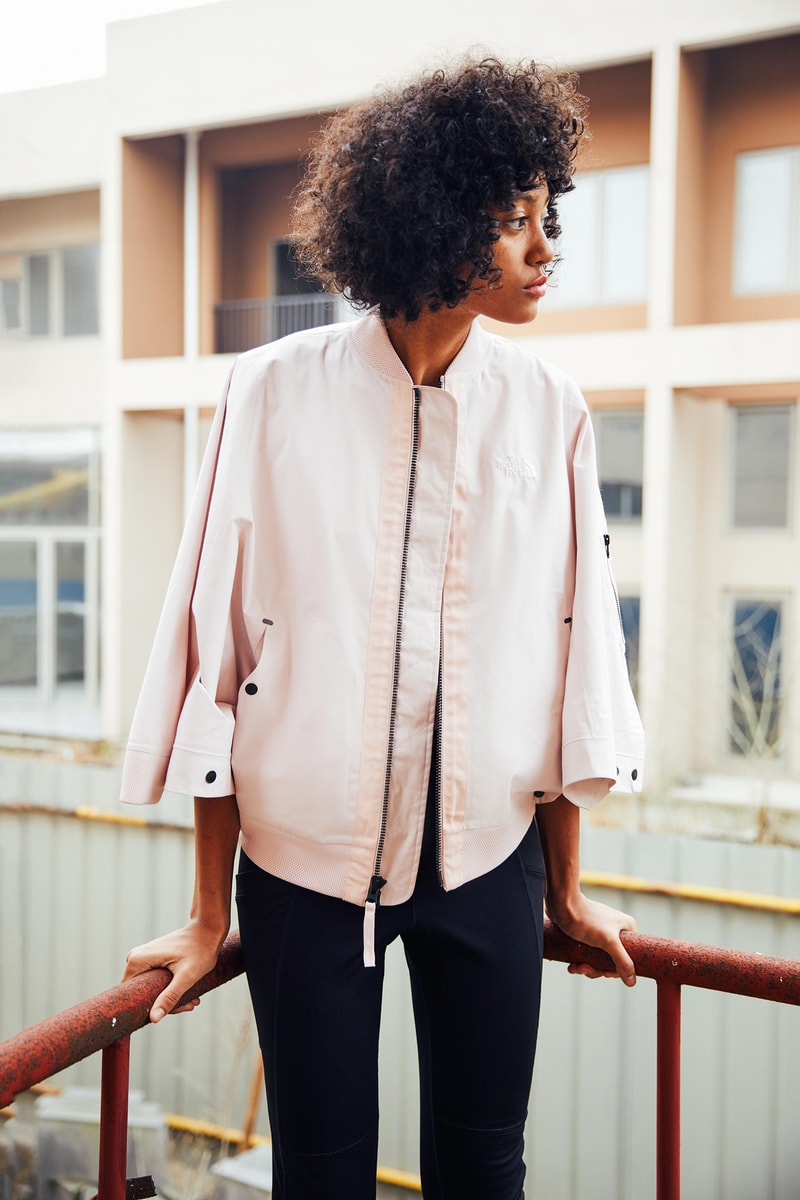 The North Face Urban Exploration Black Series Spring/Summer 2018 Collection Lookbook Jacket Pink