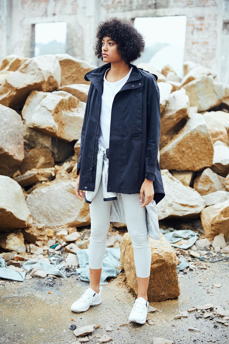 The North Face Urban Exploration Black Series Spring/Summer 2018 Collection Lookbook Jacket Blue