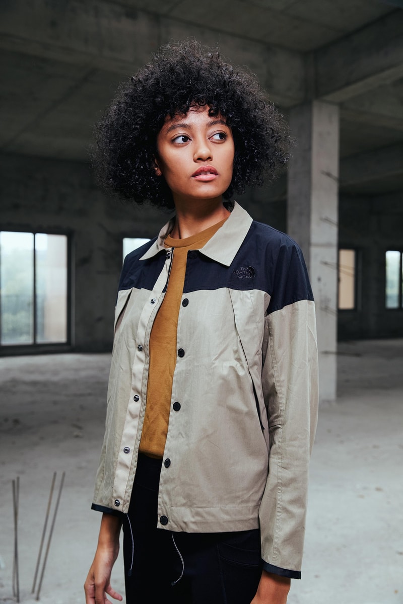 The North Face Urban Exploration Black Series Spring/Summer 2018 Collection Lookbook Jacket Tan Black