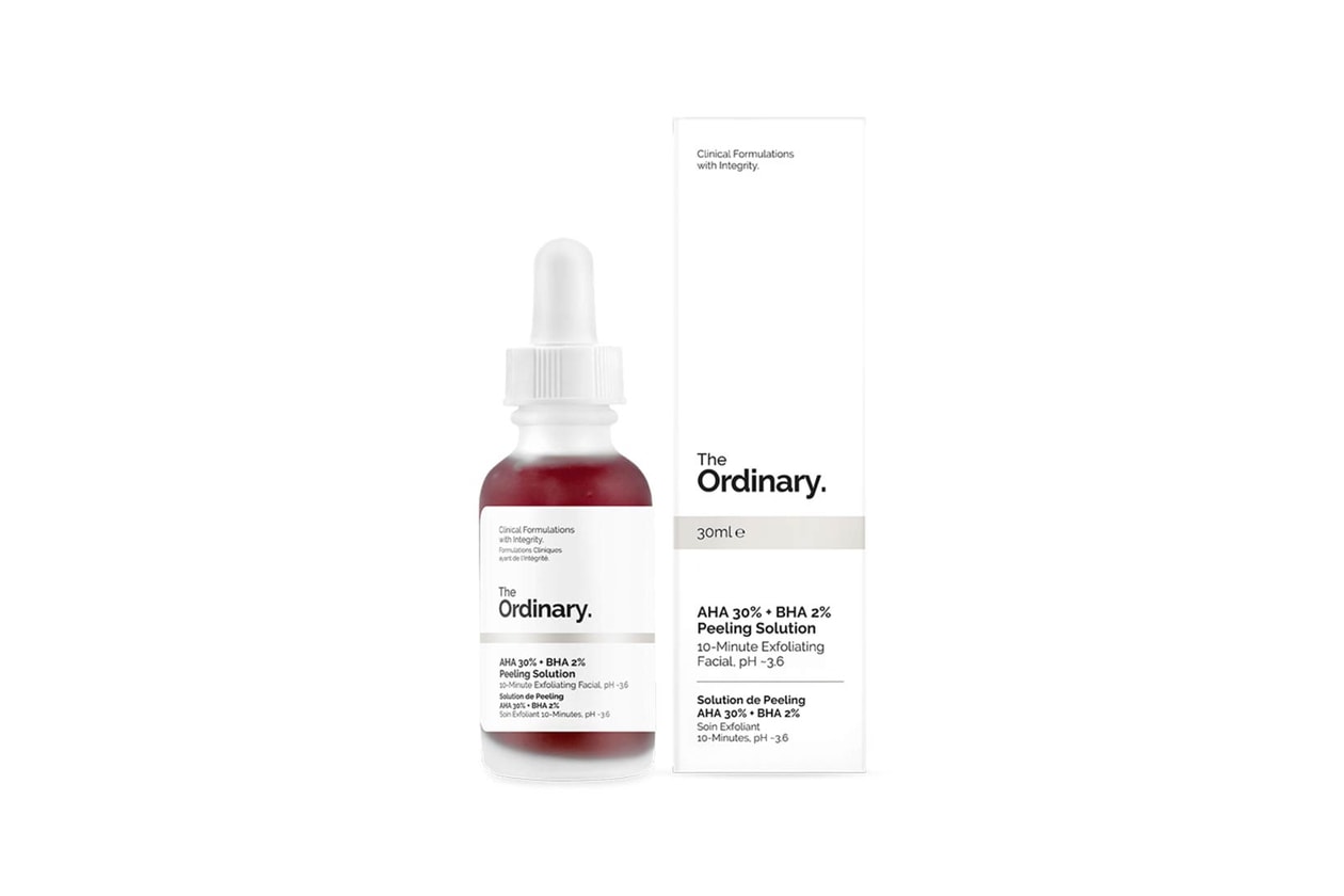 The Ordinary AHA BHA Peeling Solution