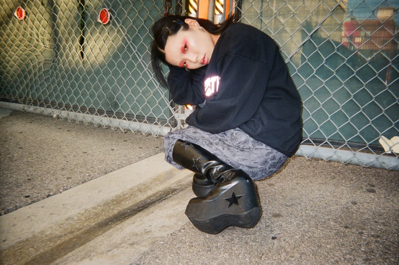 ROSE IN GOOD FAITH Ultra-Violence Lookbook Princess Gollum Underground Culture Metal Emo Concert Set
