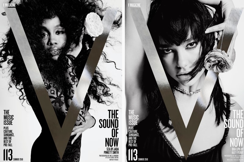 SZA and Dua Lipa for V Magazine Cover Interview Katy Perry Jada Pinkett Smith Career Music Entertainment