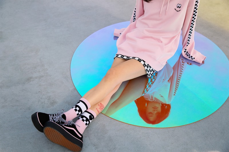 Vans x Lazy Oaf Collaboration Collection 2018 Where to Buy Old Skool Platform Style 29 Slip-On Authentic Apparel Accessories Socks T-shirt Hoodie Dress Gemma Shiel interview