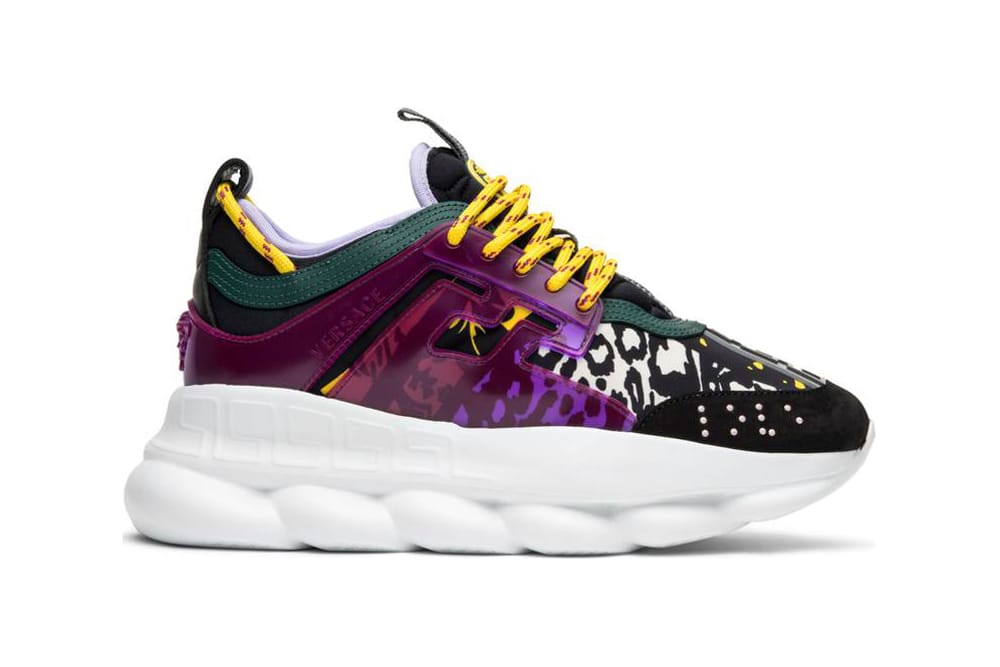 versace chain reaction shoes release date