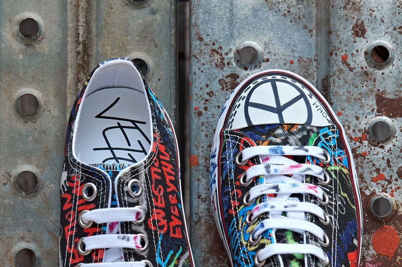 Vetements Korea-Exclusive Converse Sneakers Drop Boon the Shop Sneakers Fashion All Star Chuck Taylor Graffiti