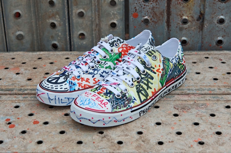 Vetements Korea-Exclusive Converse Sneakers Drop Boon the Shop Sneakers Fashion All Star Chuck Taylor Graffiti
