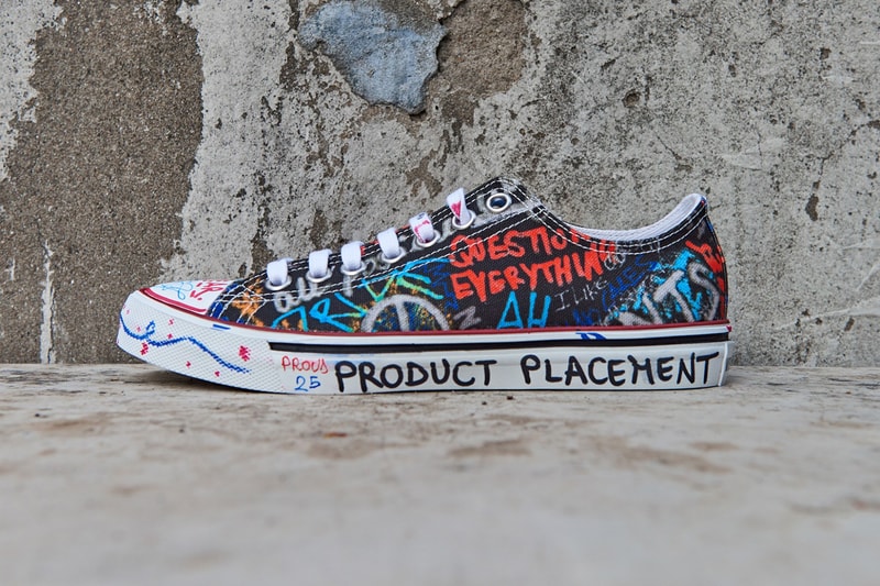 Vetements Korea-Exclusive Converse Sneakers Drop Boon the Shop Sneakers Fashion All Star Chuck Taylor Graffiti