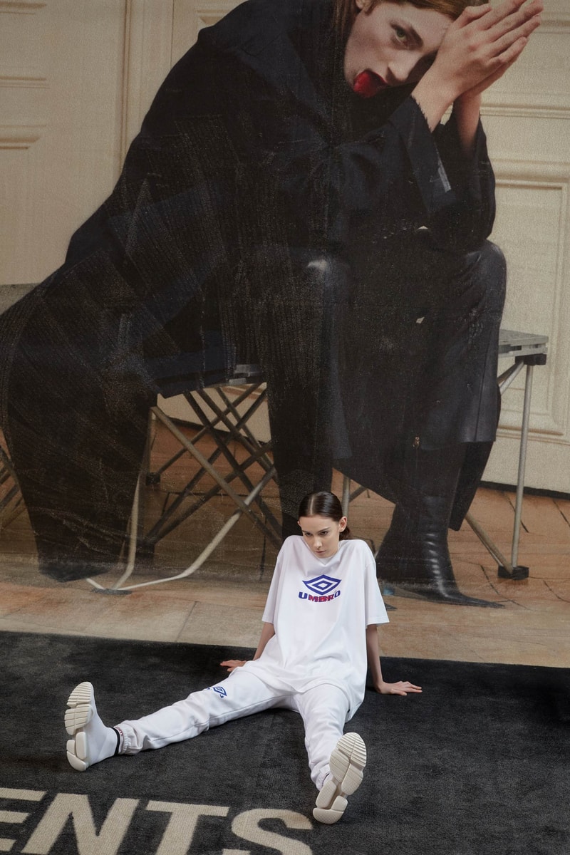 Vetements Umbro Spring Summer 2018 T-Shirt White Editorial