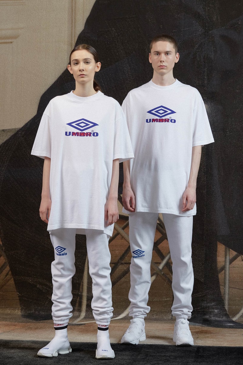 Vetements Umbro Spring Summer 2018 T-Shirt White Editorial