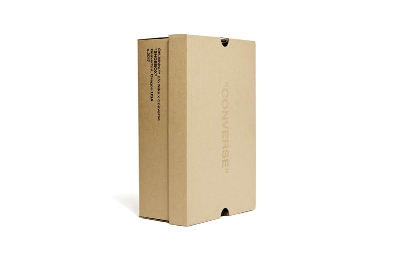 Virgil Abloh Converse Chuck 70 The Ten Box