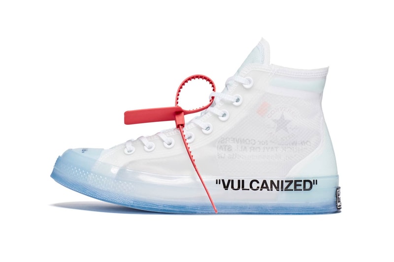 Virgil Abloh Converse Chuck 70 The Ten VULCANIZED