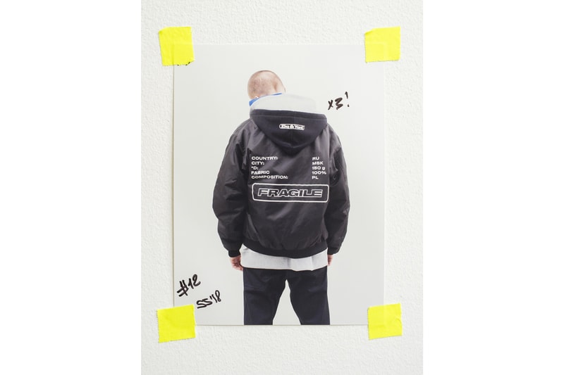 ZIQ&YONI Spring/Summer 2018 Lookbook Windbreaker Jacket Black