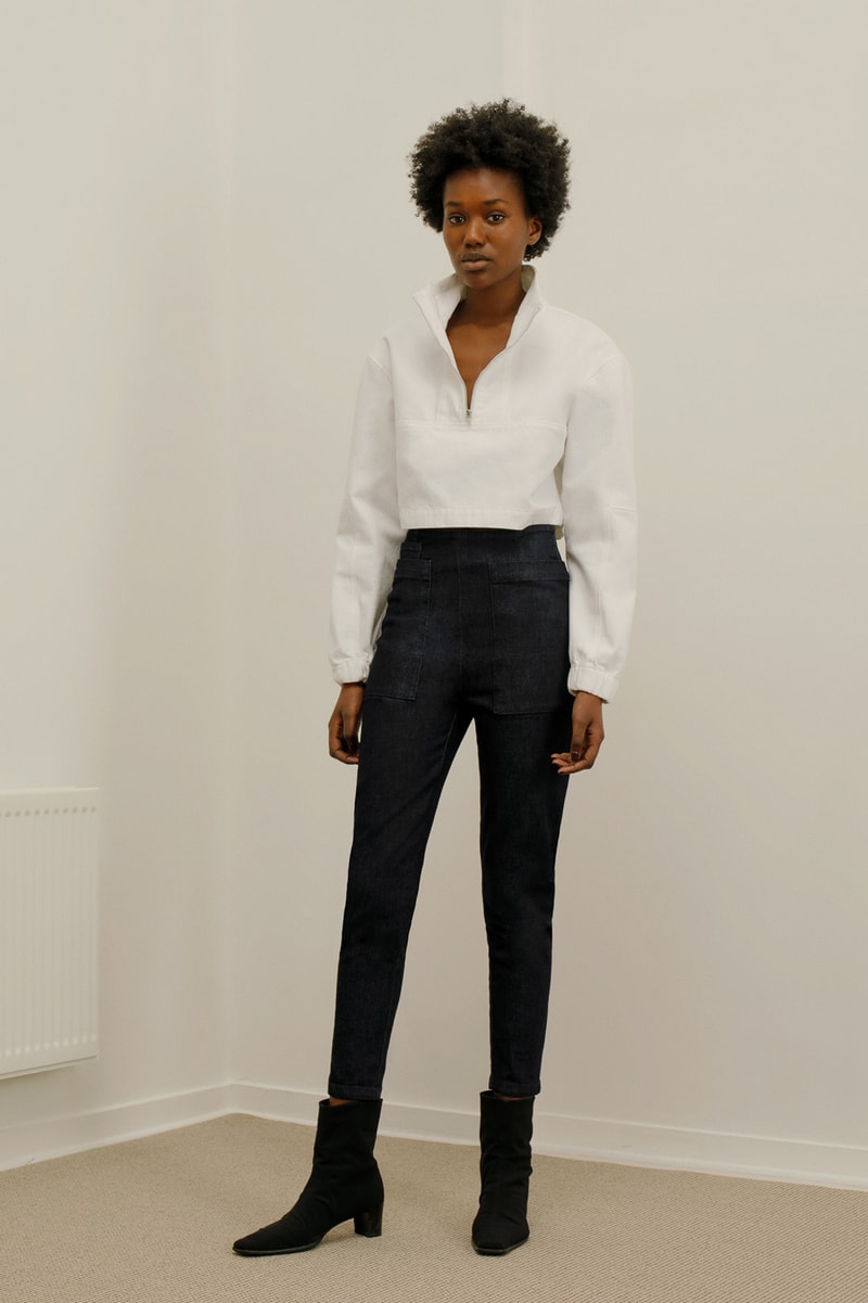 13 bonaparte le denim lookbook french label collars zippers